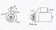 Стартер MAGNETI MARELLI 063280010010
