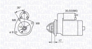 Стартер MAGNETI MARELLI 063280021010
