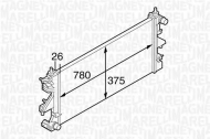Теплообменник MAGNETI MARELLI 350213126800