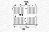 Теплообменник MAGNETI MARELLI 350213128000