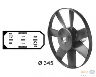 Вентилятор BEHR HELLA SERVICE 8EW 009 144-591