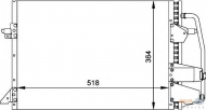 Конденсатор BEHR HELLA SERVICE 8FC 351 035-701