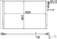 Конденсатор BEHR HELLA SERVICE 8FC 351 302-611