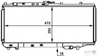 Теплообменник BEHR HELLA SERVICE 8MK 376 708-231