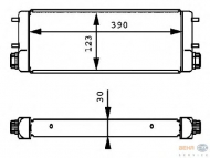 Теплообменник BEHR HELLA SERVICE 8MO 376 725-431