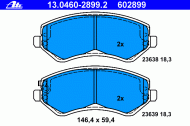 Комплект тормозных колодок ATE 13.0460-2899.2