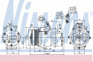 Компрессор NISSENS 89037