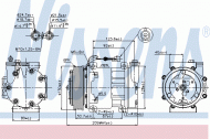 Компрессор NISSENS 89120
