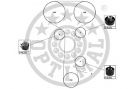 Ременный комплект OPTIMAL SK-1339