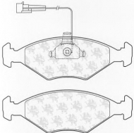 Комплект тормозных колодок QH Benelux BP1014