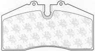 Комплект тормозных колодок QH Benelux BP1015