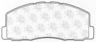 Комплект тормозных колодок QH Benelux BP352