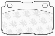 Комплект тормозных колодок QH Benelux BP375