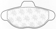 Комплект тормозных колодок QH Benelux BP598