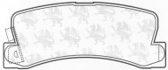 Комплект тормозных колодок QH Benelux BP695