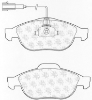 Комплект тормозных колодок QH Benelux BP1302