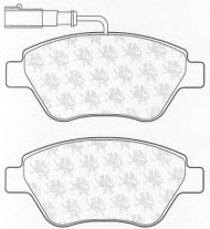 Комплект тормозных колодок QH Benelux BP1318