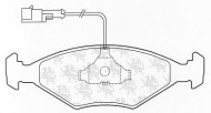 Комплект тормозных колодок QH Benelux BP1213