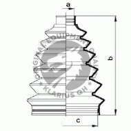 Комплект пыльника QH Benelux QJB869
