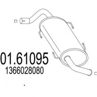 Амортизатор MTS 01.61095
