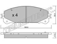 Комплект тормозных колодок TRUSTING 954.0