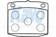 Комплект тормозных колодок KAVO PARTS BP-6587