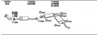 Глушитель WALKER FI40135