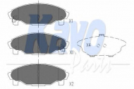 Комплект тормозных колодок KAVO PARTS KBP-1502
