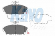 Комплект тормозных колодок KAVO PARTS KBP-2019