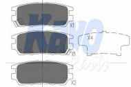 Комплект тормозных колодок KAVO PARTS KBP-5504