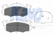 Комплект тормозных колодок KAVO PARTS KBP-8017