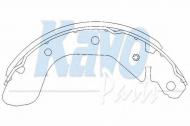 Комлект тормозных накладок KAVO PARTS KBS-1401