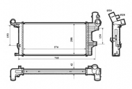 Теплообменник NRF 53856