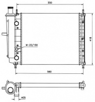 Теплообменник NRF 58015
