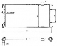 Теплообменник NRF 58135