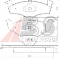 Комплект тормозных колодок A.B.S. 36970