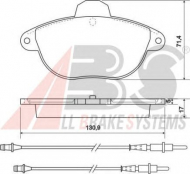 Комплект тормозных колодок A.B.S. 37114 OE