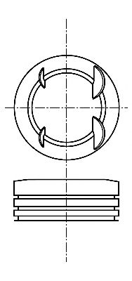 Поршень NÜRAL 87-787000-00