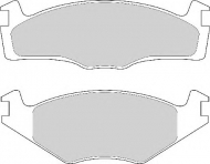 Комплект тормозных колодок NECTO FD6681A