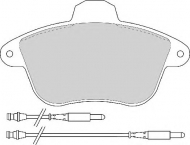 Комплект тормозных колодок NECTO FD6317A