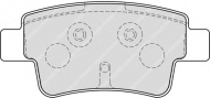 Комплект тормозных колодок NECTO FD7224A