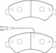 Комплект тормозных колодок NECTO FD7269V