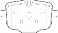 Комплект тормозных колодок NECTO FD7527A