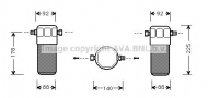 Осушитель AVA QUALITY COOLING AID154