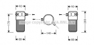 Осушитель AVA QUALITY COOLING AID303