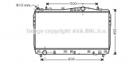 Теплообменник AVA QUALITY COOLING DWA2073
