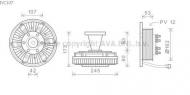 Сцепление AVA QUALITY COOLING IVC107