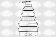 Комплект пыльника SASIC 2933983