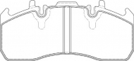 Комплект тормозных колодок DURON DCV1856B