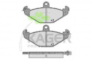 Комплект тормозных колодок KAGER 35-0086